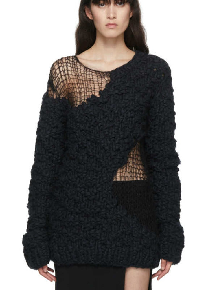 Maglione lavorato a maglia