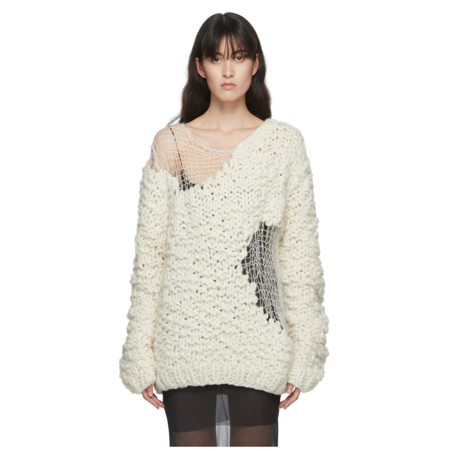 Maglione lavorato a maglia