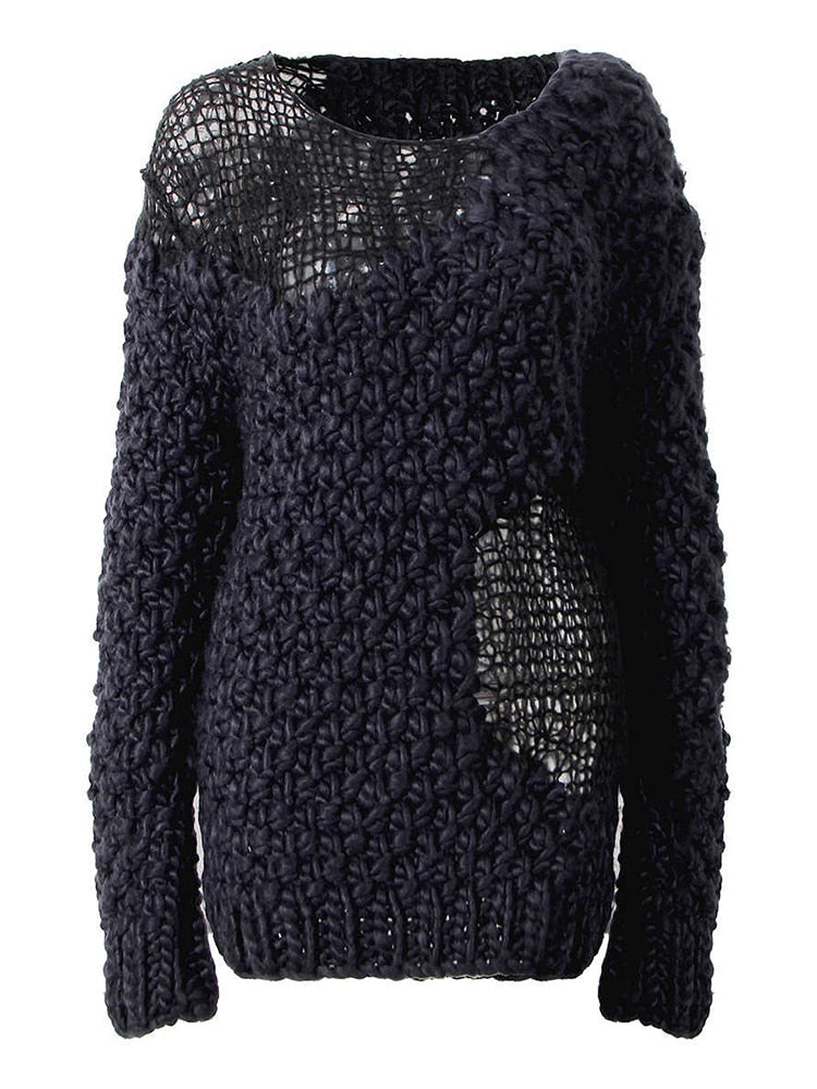 Maglione lavorato a maglia