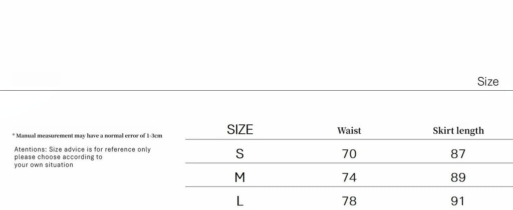 Gonna dritta a pieghe con vita regolabile