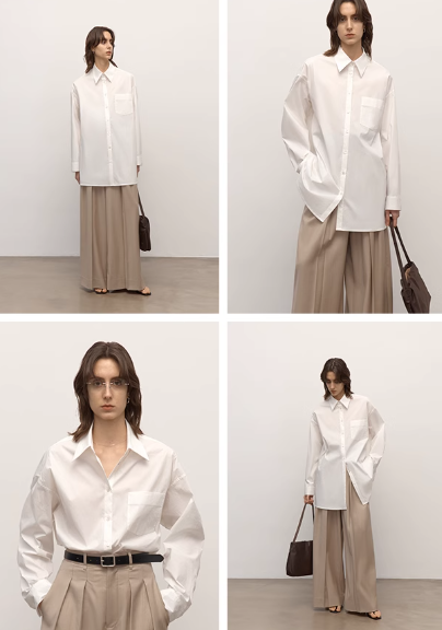 Camicia in cotone di nylon di alta qualità
