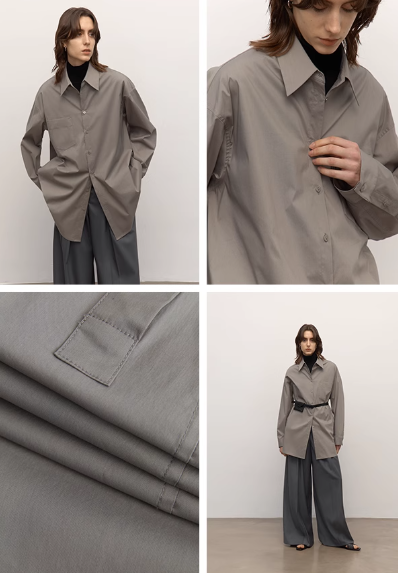 Camicia in cotone di nylon di alta qualità
