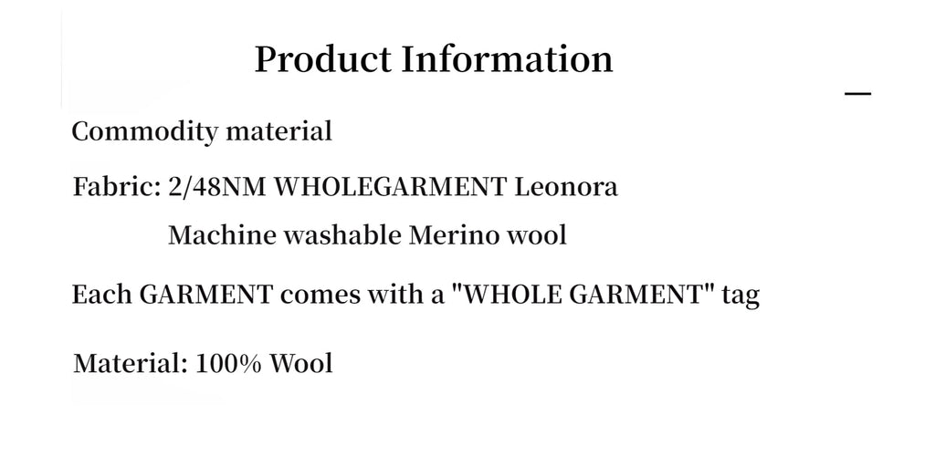 Completo con cappuccio in maglia di lana - 2meno 