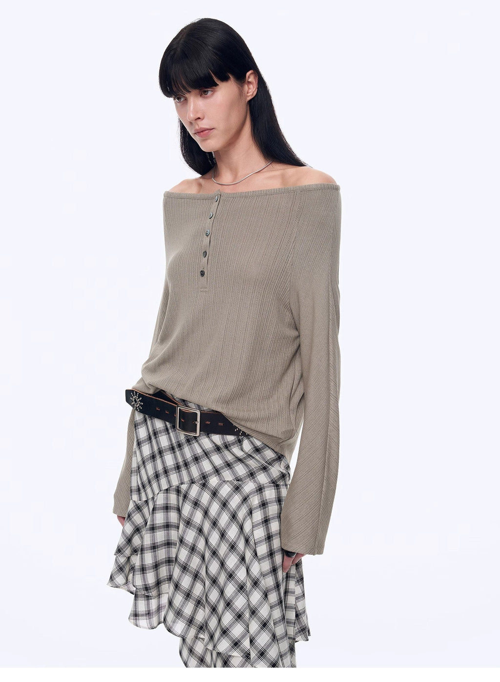 Maglietta casual monospalla