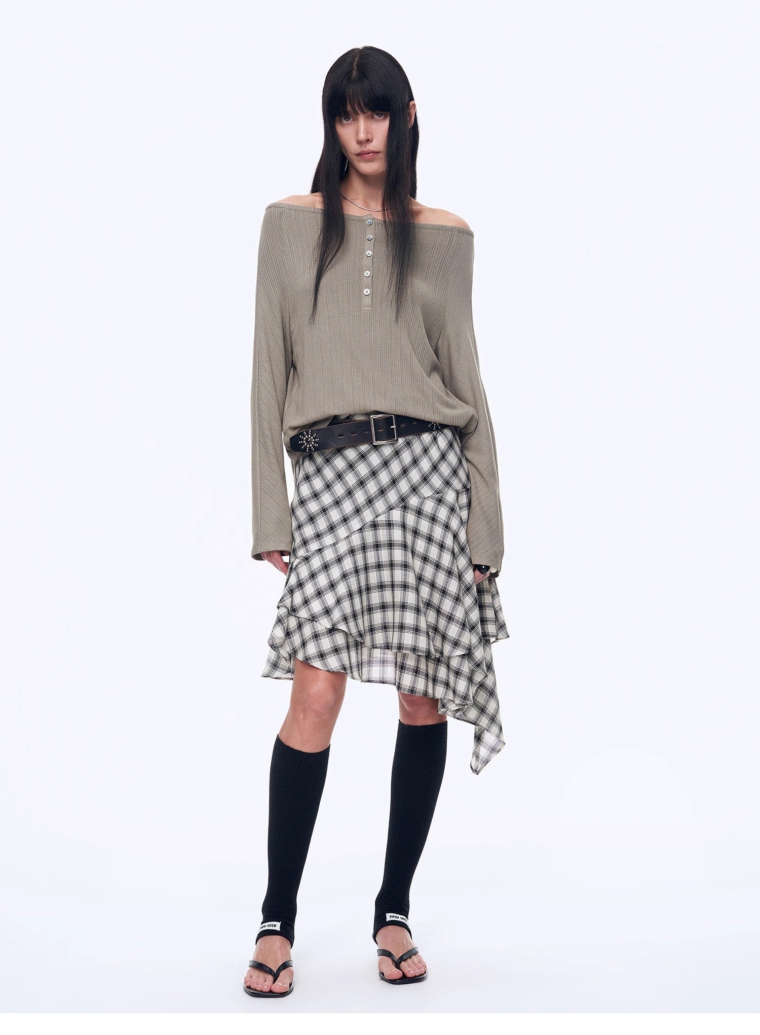 Maglietta casual monospalla