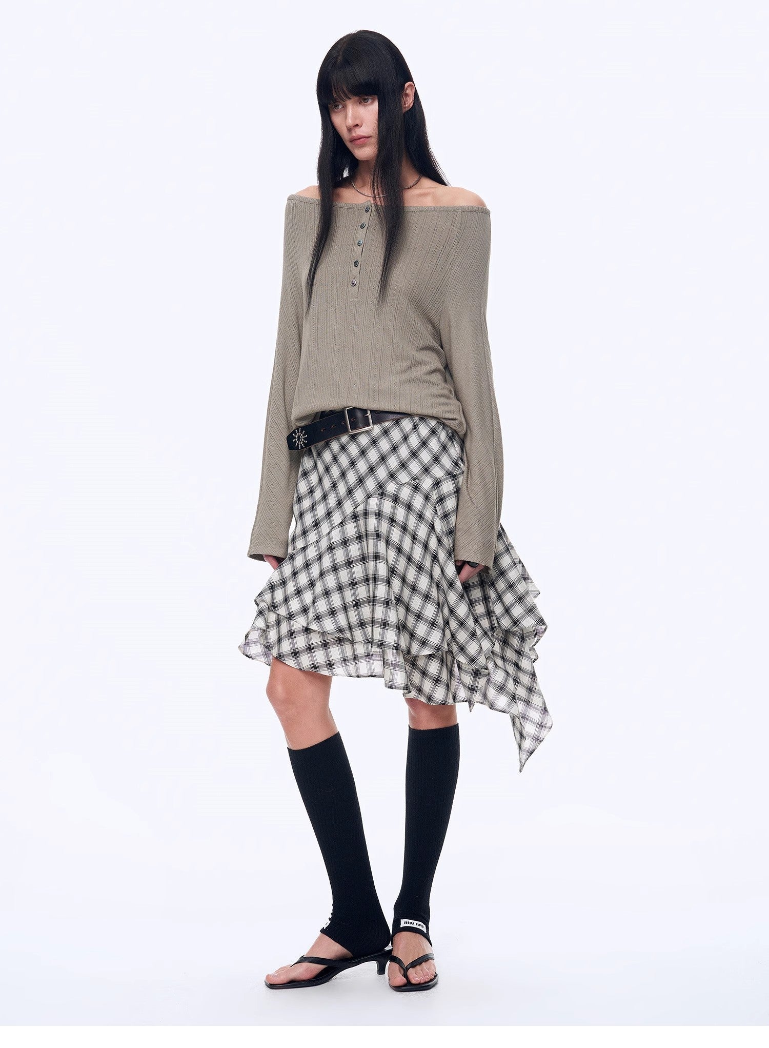 Maglietta casual monospalla