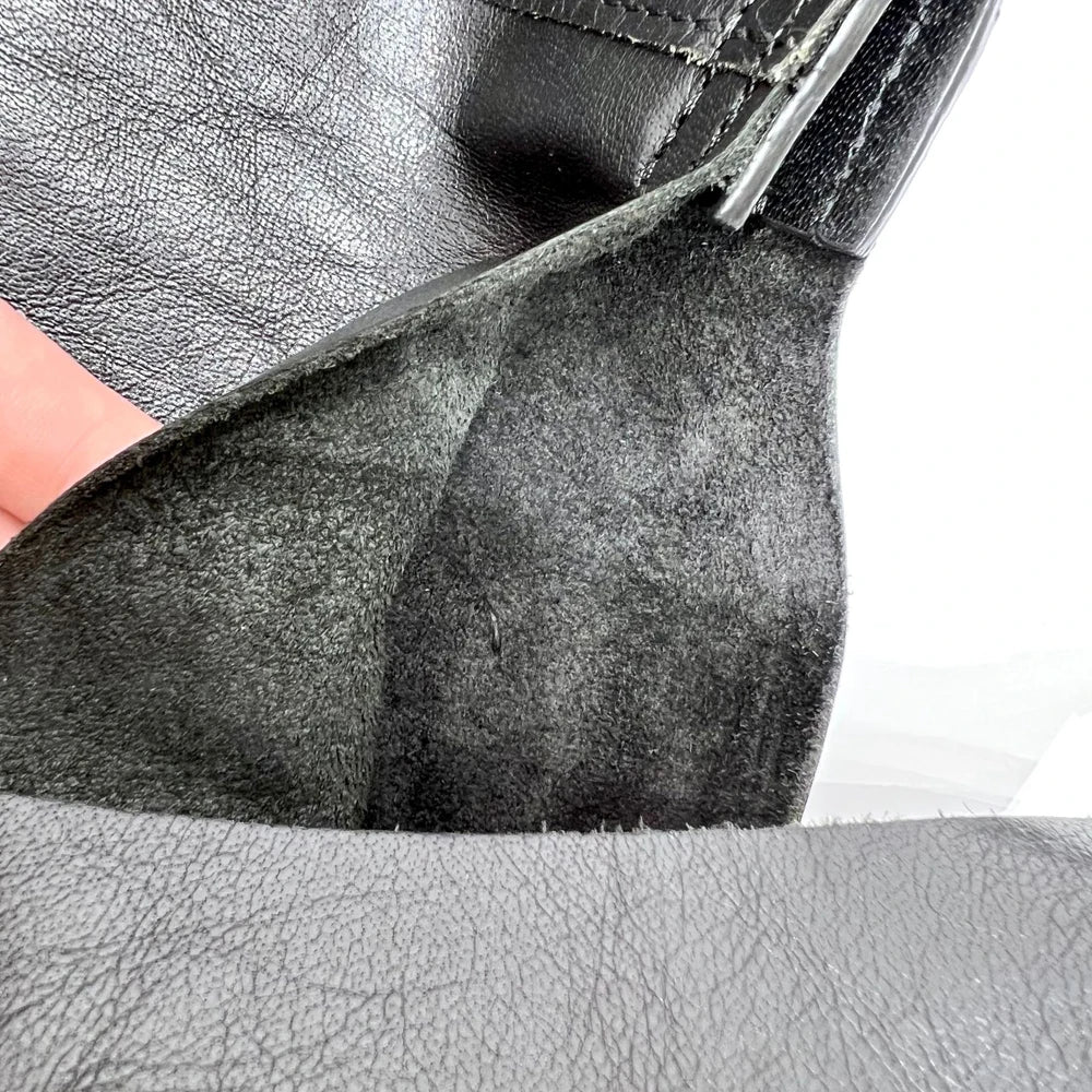 Borsa oversize a tracolla in vera pelle