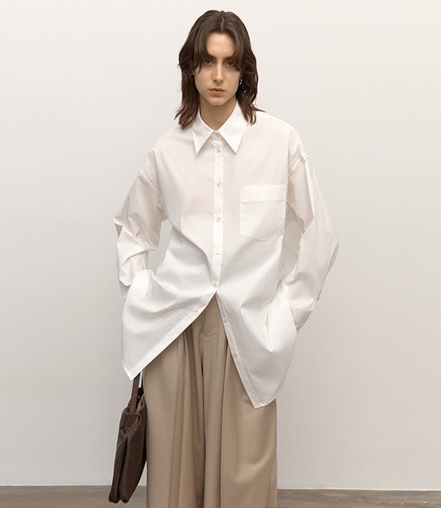 Camicia in cotone di nylon di alta qualità