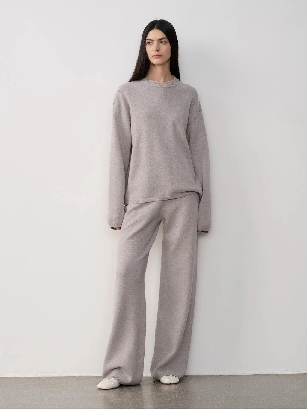 ensemble de tricots en laine mérinos