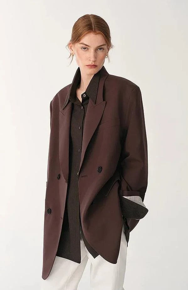 Wool and silk jacket